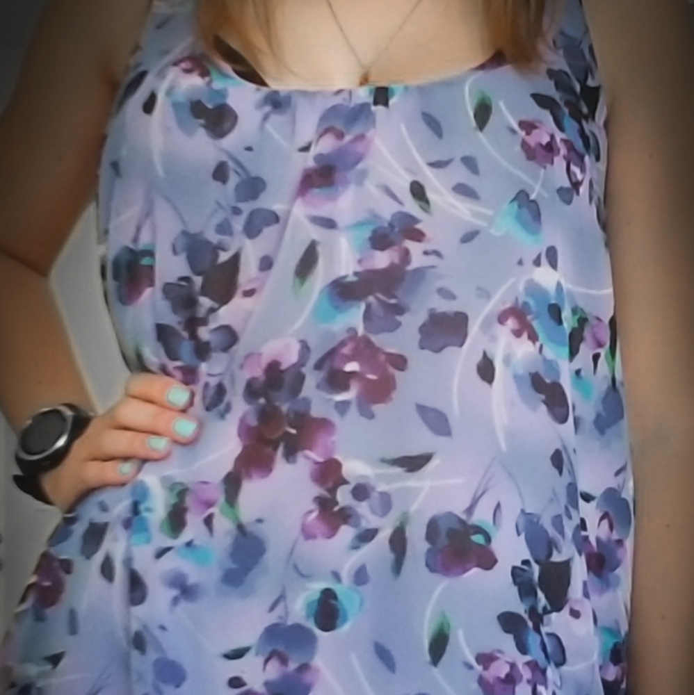 Charlotte Russe Floral Tunic
